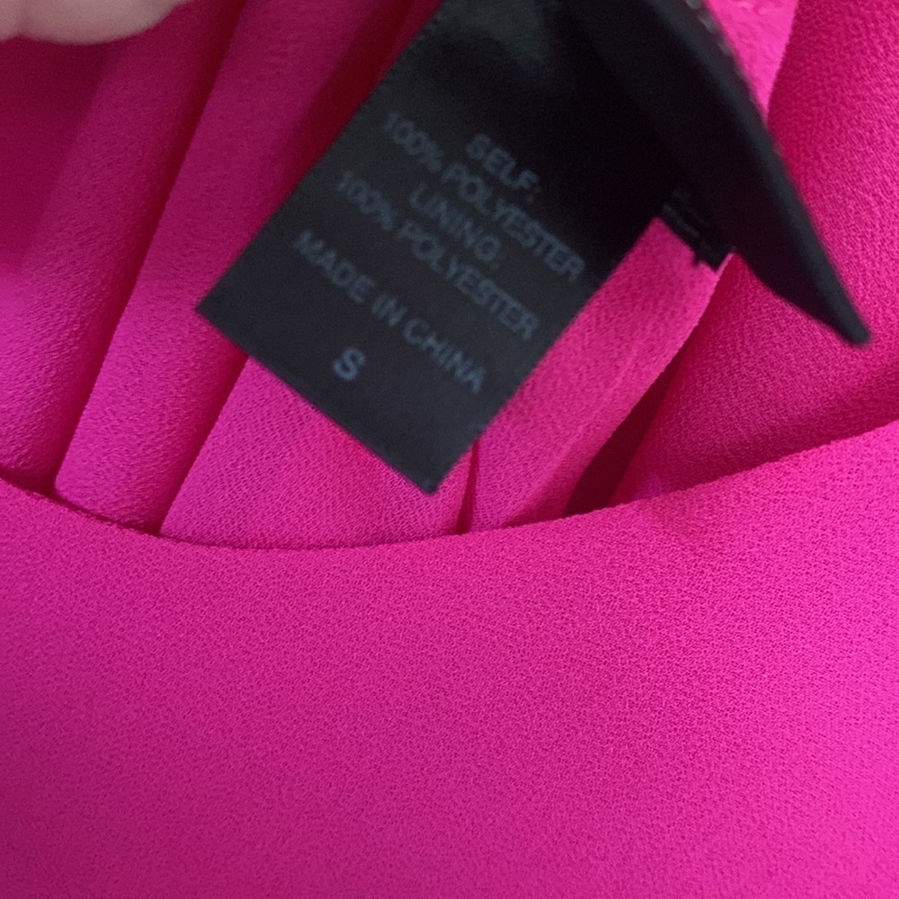 Daytrip Chiffon Flowy Pink Strap Tank Top Women’s Size Small - Picture 14 of 15